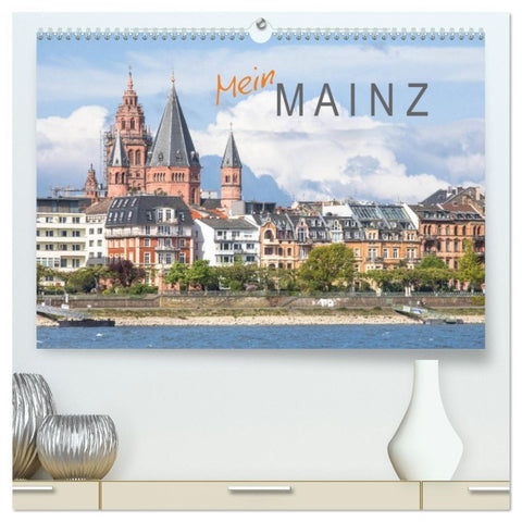 Mein Mainz (hochwertiger Premium Wandkalender 2026 DIN A2 quer), Kunstdruck in Hochglanz