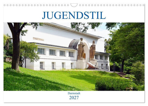 Jugendstil - Darmstadt (Wandkalender 2027 DIN A3 quer), CALVENDO Monatskalender
