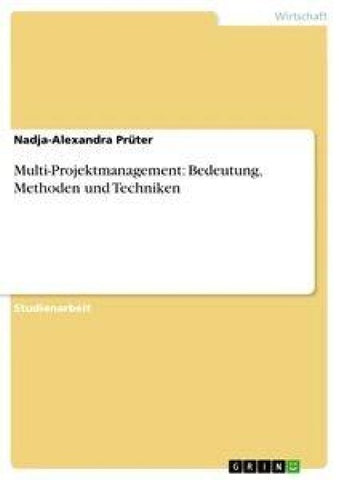 Multi-Projektmanagement: Bedeutung, Methoden und Techniken