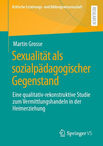Sexualität als sozialpädagogischer Gegenstand