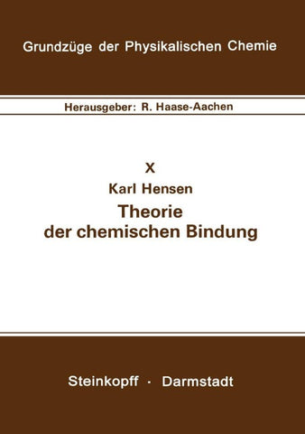 Theorie der chemischen Bindung