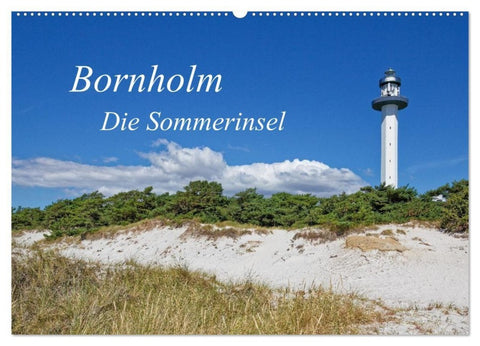 Bornholm - Die Sommerinsel (Wandkalender 2027 DIN A2 quer), CALVENDO Monatskalender