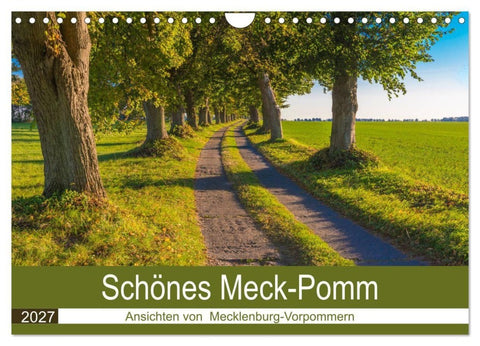 Schönes Meck-Pomm (Wandkalender 2027 DIN A4 quer), CALVENDO Monatskalender