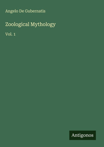 Zoological Mythology