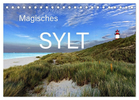 Magisches Sylt (Tischkalender 2027 DIN A5 quer), CALVENDO Monatskalender