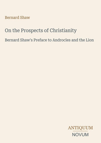 On the Prospects of Christianity
