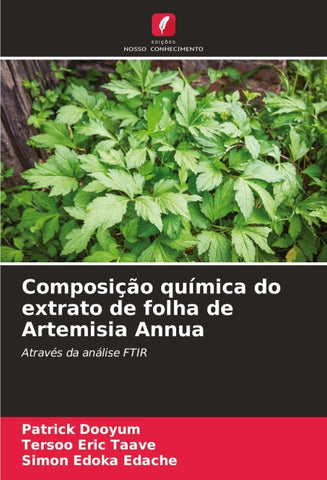 Composição química do extrato de folha de Artemisia Annua