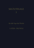 Matutinale I