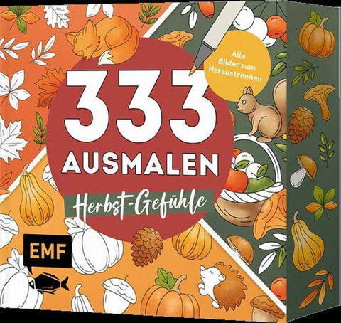 333 Ausmalen – Herbst-Gefühle