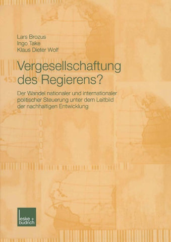 Vergesellschaftung des Regierens?