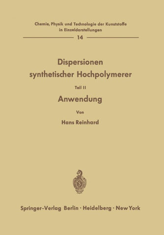 Dispersionen synthetischer Hochpolymerer
