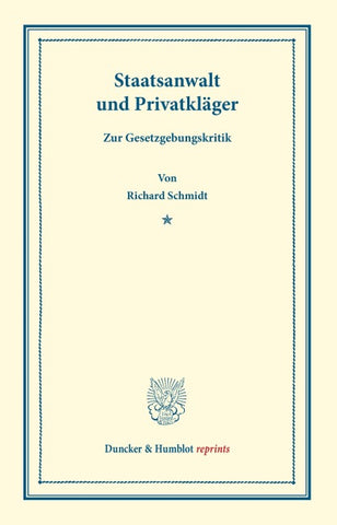 Staatsanwalt und Privatkläger