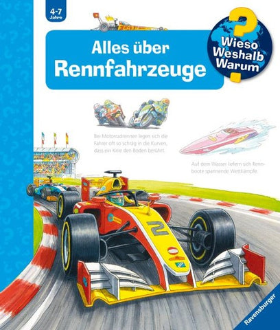 Wieso? Weshalb? Warum? Kernreihe, Band 69 - Alles über Rennfahrzeuge