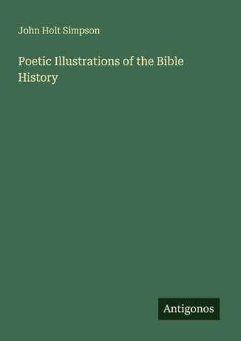 Poetic Illustrations of the Bible History