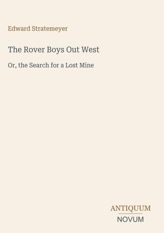 The Rover Boys Out West