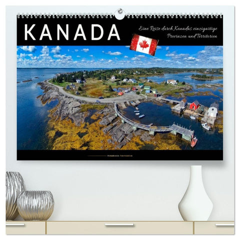 Kanada - eine Reise durch Kanadas einzigartige Provinzen und Territorien (hochwertiger Premium Wandkalender 2027 DIN A2 quer), Kunstdruck in Hochglanz