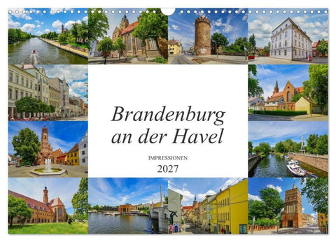 Brandenburg an der Havel Impressionen (Wandkalender 2027 DIN A3 quer), CALVENDO Monatskalender
