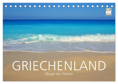 Griechenland - Magie der Farben (Tischkalender 2026 DIN A5 quer), CALVENDO Monatskalender