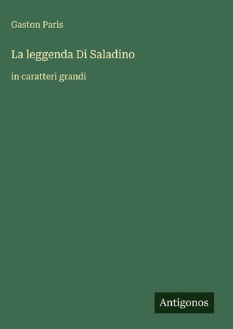 La leggenda Di Saladino