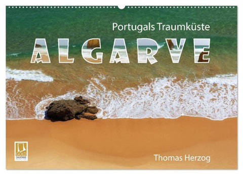 Portugals Traumküste Algarve (Wandkalender 2027 DIN A2 quer), CALVENDO Monatskalender