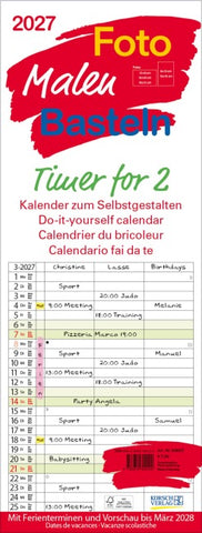 Foto-Malen-Basteln Timer for 2 2027