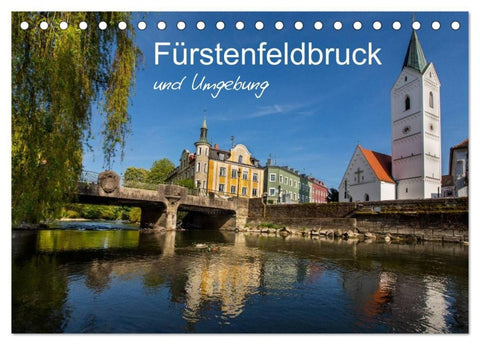 Fürstenfeldbruck und Umgebung (Tischkalender 2027 DIN A5 quer), CALVENDO Monatskalender