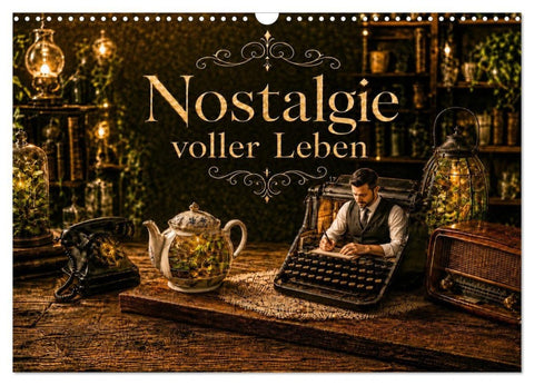 Nostalgie voller Leben (Wandkalender 2027 DIN A3 quer), CALVENDO Monatskalender