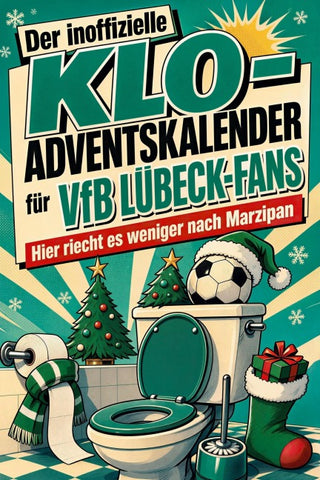 Der inoffizielle Klo-Adventskalender für VfB Lübeck-Fans