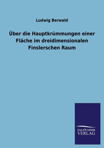 Über die Hauptkrümmungen einer Fläche im dreidimensionalen Finslerschen Raum