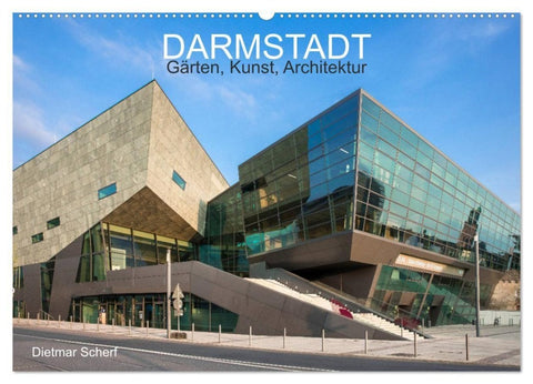 Darmstadt - Gärten, Kunst, Architektur (Wandkalender 2027 DIN A2 quer), CALVENDO Monatskalender
