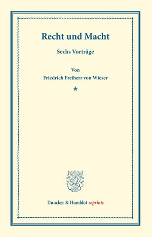 Recht und Macht