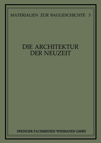 Die Architektur der Neuzeit