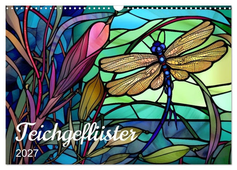 Teichgeflüster (Wandkalender 2027 DIN A3 quer), CALVENDO Monatskalender