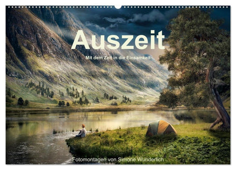 Kurze Auszeit (Wandkalender 2027 DIN A2 quer), CALVENDO Monatskalender