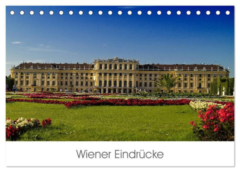 Wiener Eindrücke (Tischkalender 2027 DIN A5 quer), CALVENDO Monatskalender