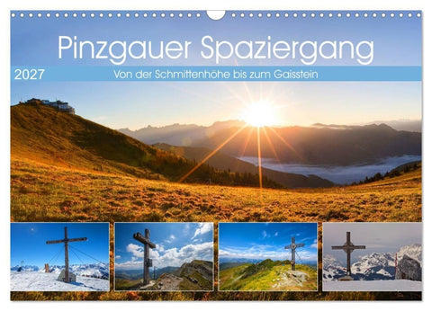 Pinzgauer Spaziergang (Wandkalender 2027 DIN A3 quer), CALVENDO Monatskalender