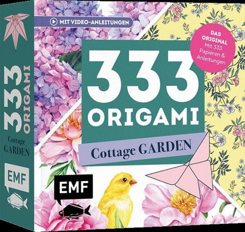 333 Origami – Cottage Garden – Wunderschöne Papiere falten für Blumen-Fans