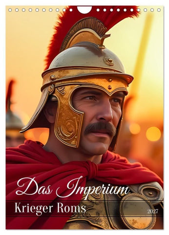 Das Imperium - Krieger Roms (Wandkalender 2027 DIN A4 hoch), CALVENDO Monatskalender