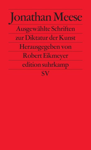 Ausgewählte Schriften zur Diktatur der Kunst