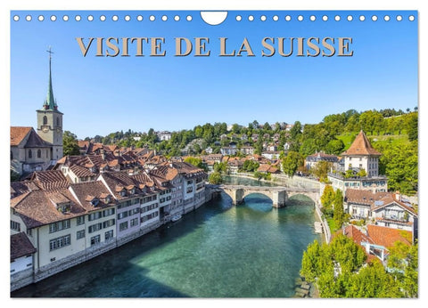 Visite de la Suisse (Calendrier mural 2026 DIN A4 vertical), CALVENDO calendrier mensuel