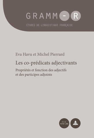 Les co-prédicats adjectivants