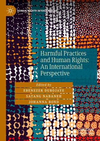 Harmful Practices and Human Rights: An International Perspective