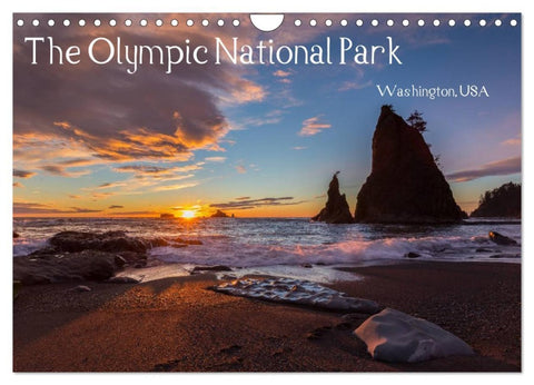 The Olympic National Park - Washington USA (Wandkalender 2026 DIN A4 quer), CALVENDO Monatskalender