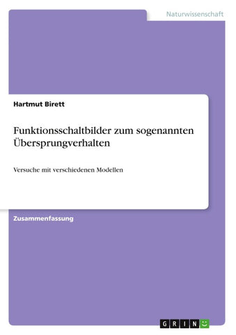 Funktionsschaltbilder zum sogenannten Übersprungverhalten