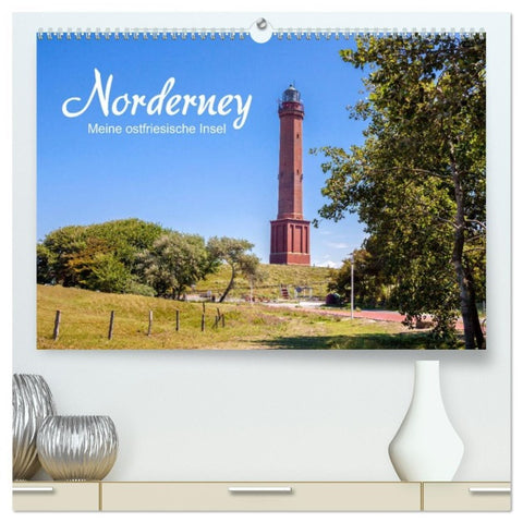 Norderney. Meine ostfriesische Insel (hochwertiger Premium Wandkalender 2026 DIN A2 quer), Kunstdruck in Hochglanz