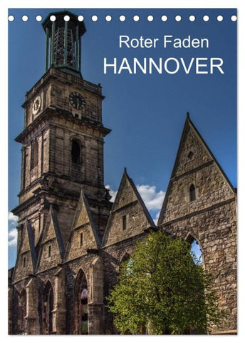 Roter Faden Hannover (Tischkalender 2027 DIN A5 hoch), CALVENDO Monatskalender