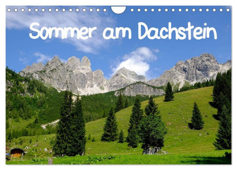 Sommer am Dachstein (Wandkalender 2026 DIN A4 quer), CALVENDO Monatskalender