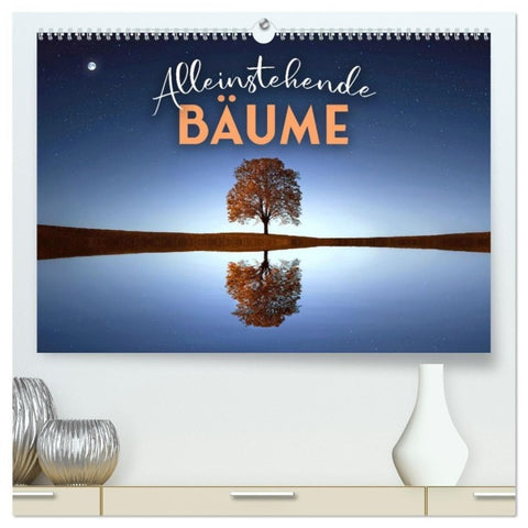 Alleinstehende Bäume (hochwertiger Premium Wandkalender 2027 DIN A2 quer), Kunstdruck in Hochglanz