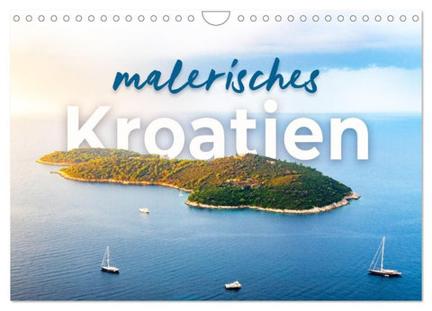 Malerisches Kroatien (Wandkalender 2027 DIN A4 quer), CALVENDO Monatskalender