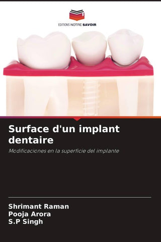 Surface d'un implant dentaire